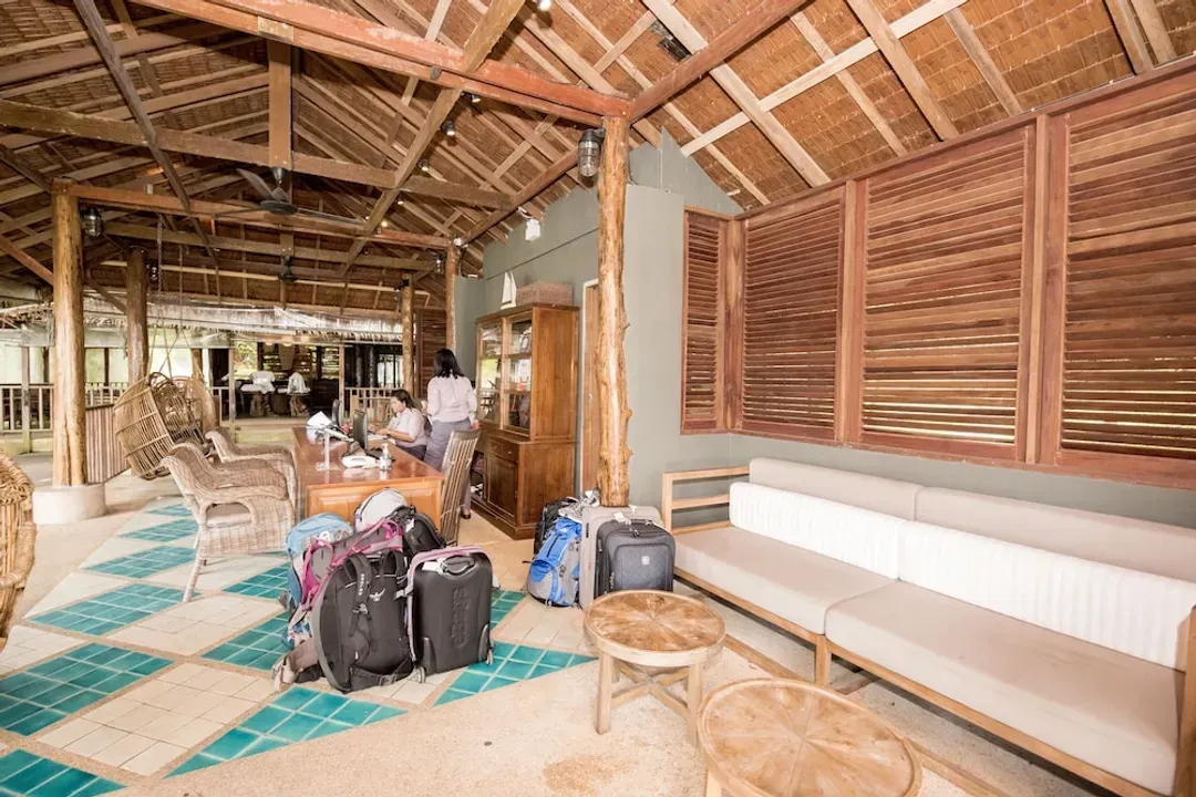 Lobby sitting area