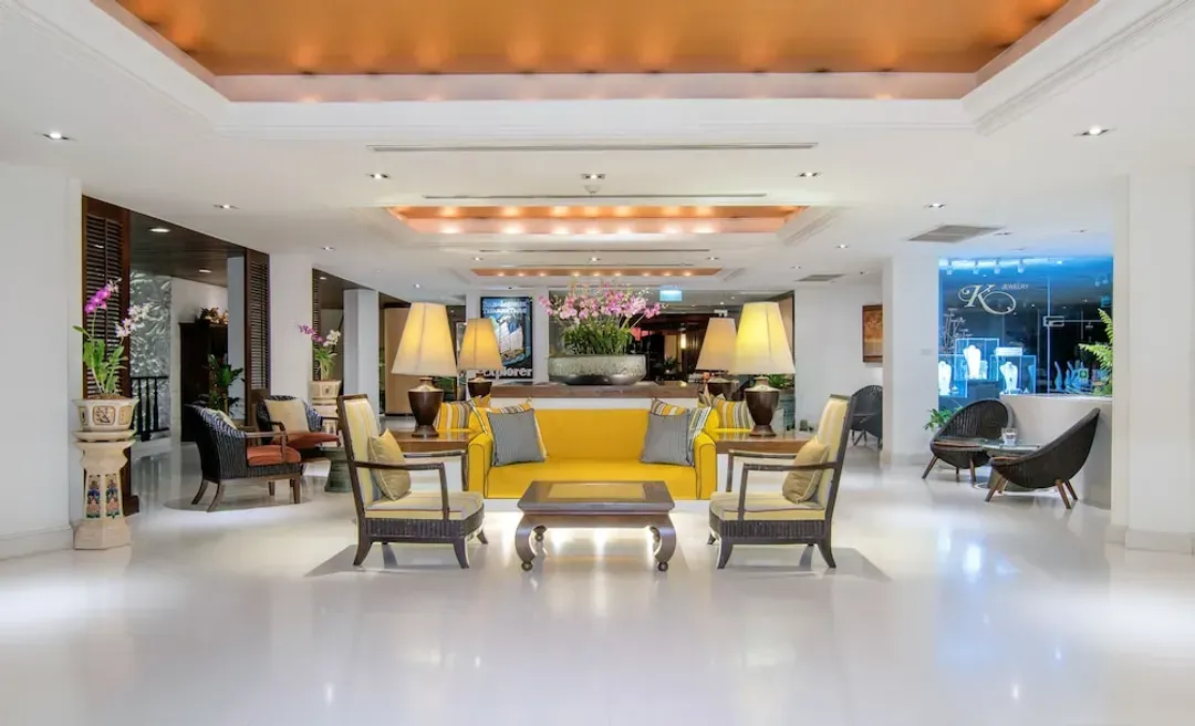 Lobby sitting area