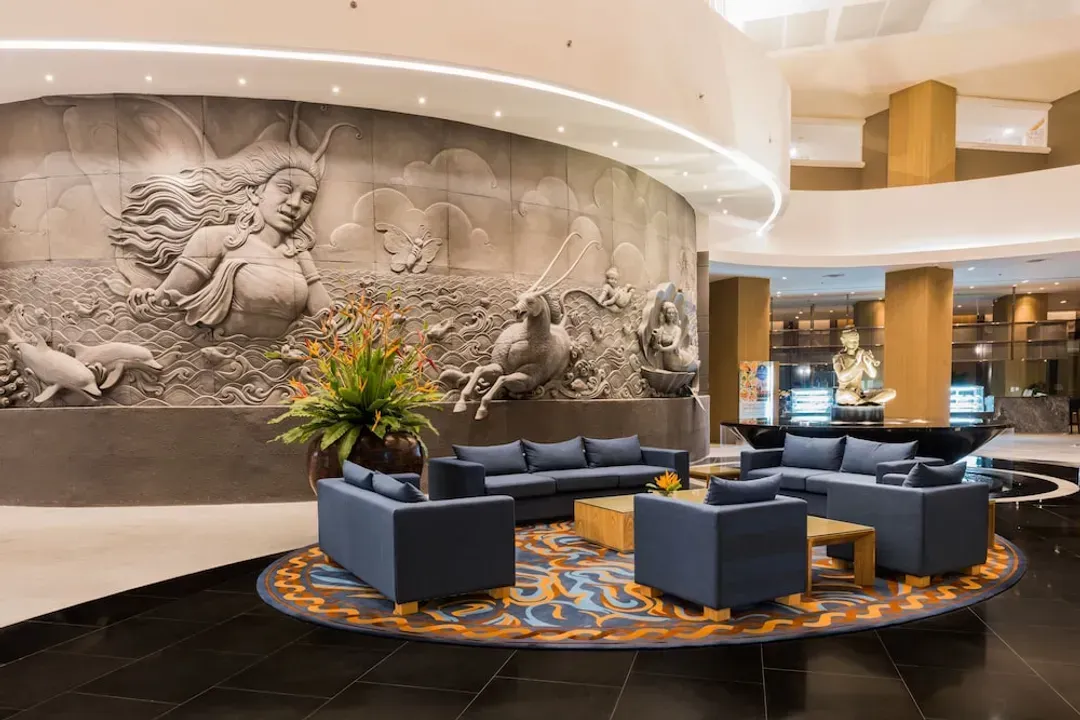 Lobby sitting area