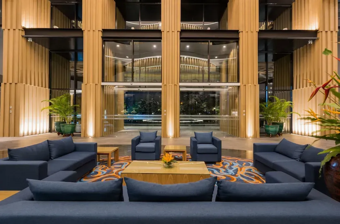 Lobby sitting area