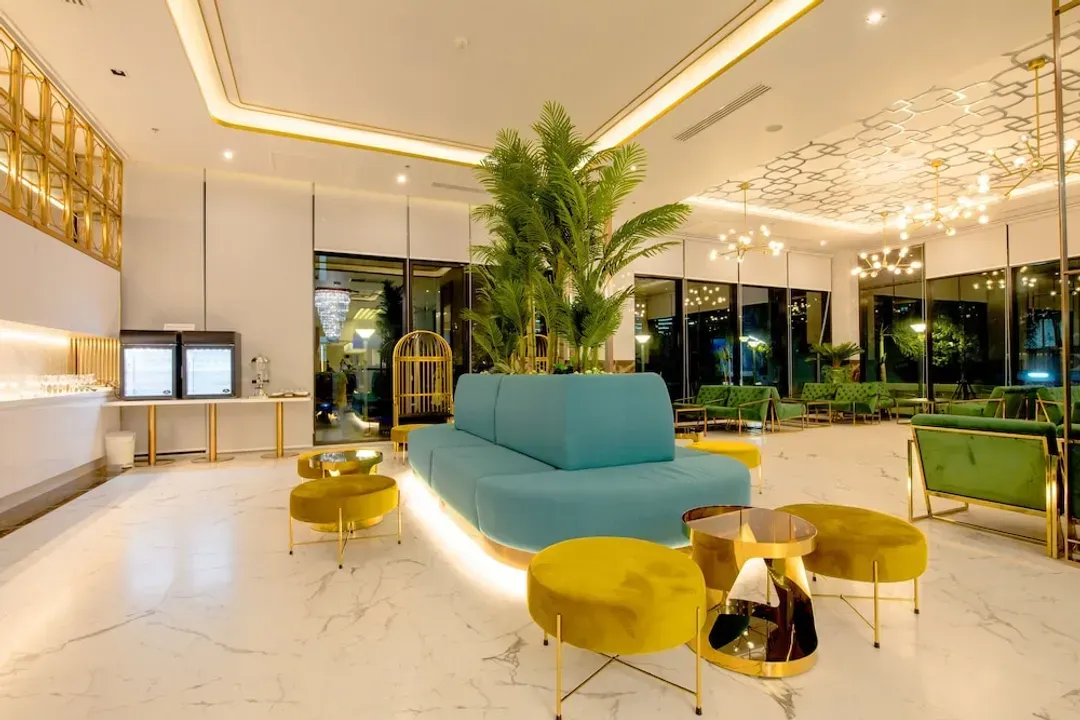 Lobby sitting area