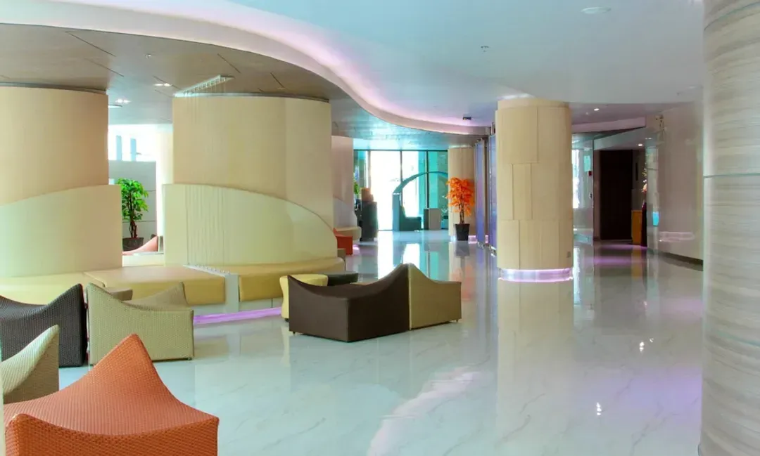 Lobby sitting area