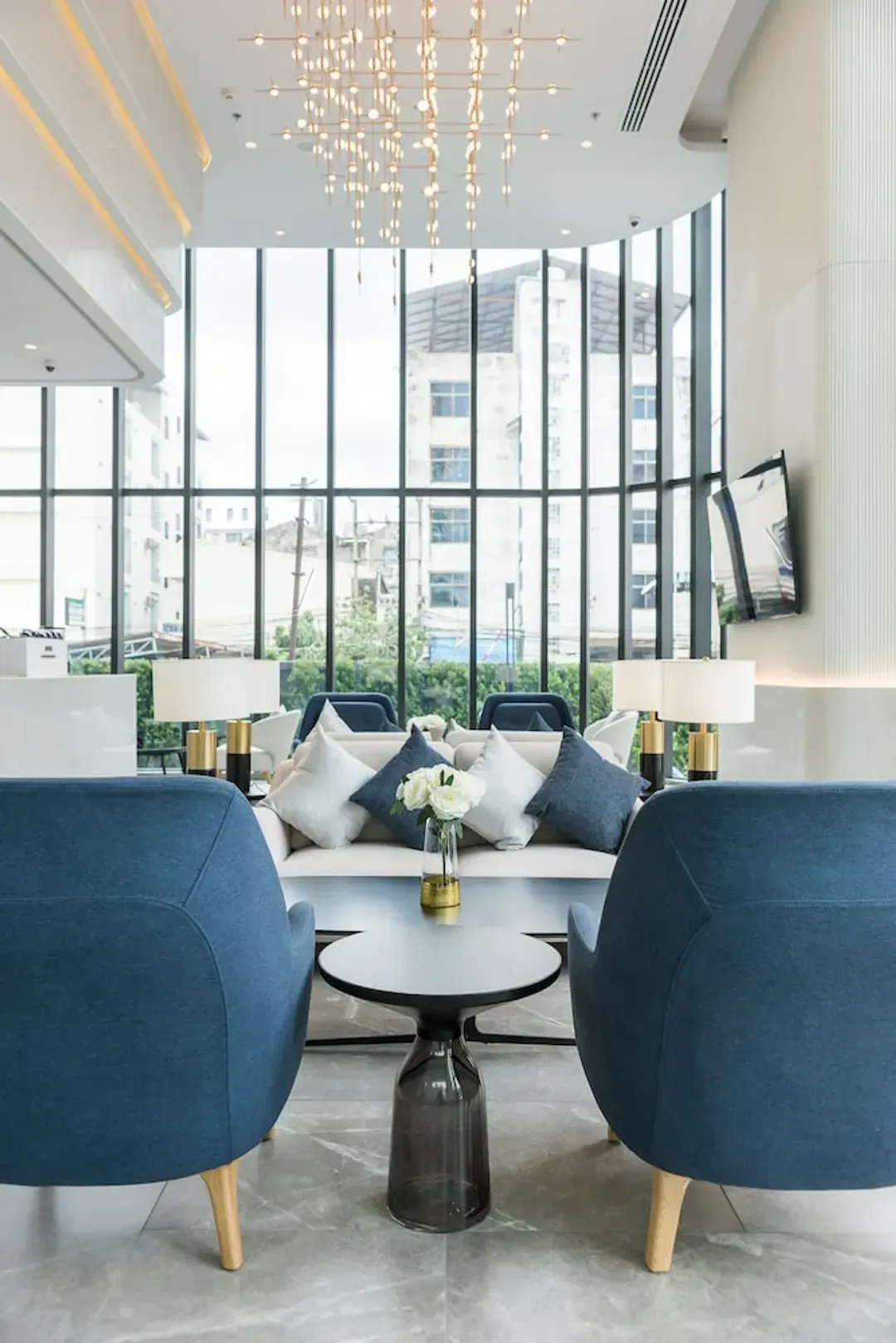 Lobby sitting area