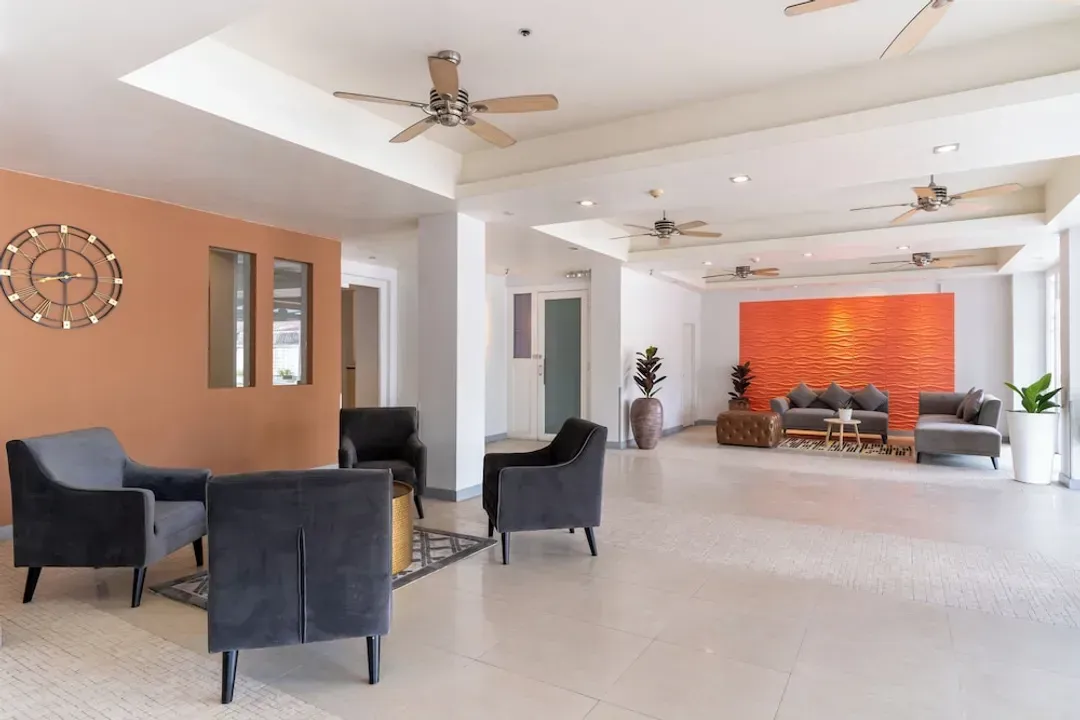 Lobby sitting area