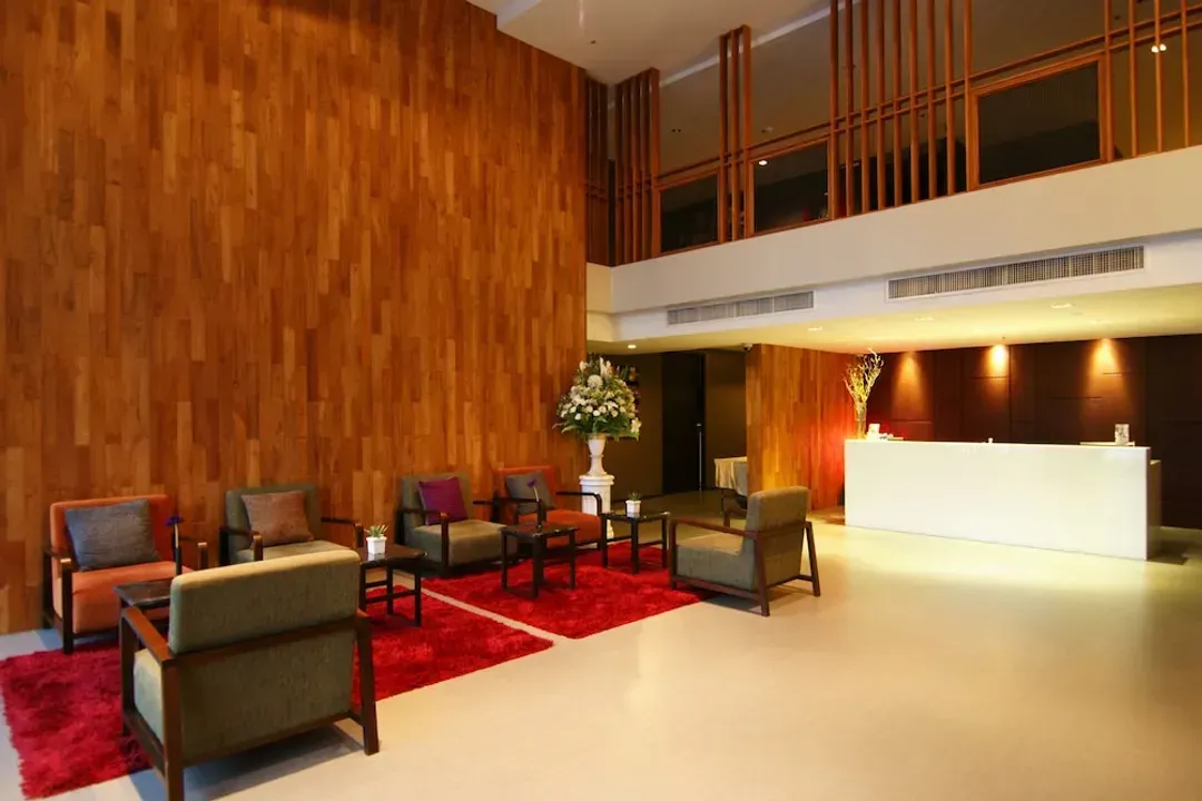 Interior entrance