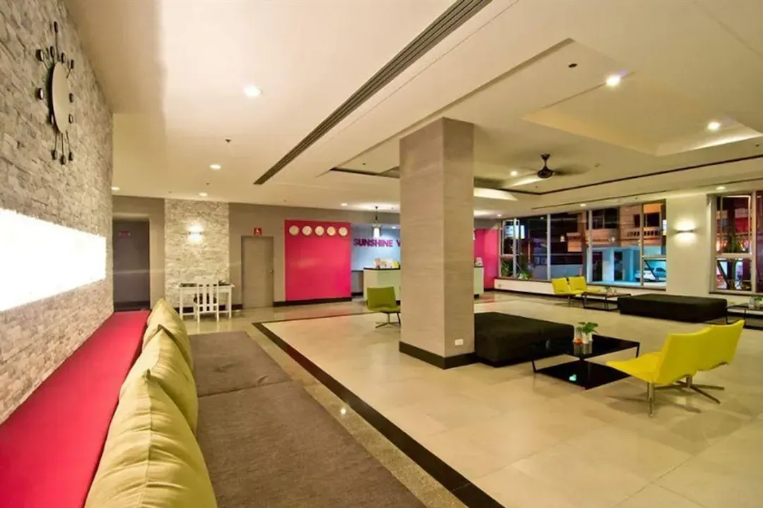 Lobby sitting area