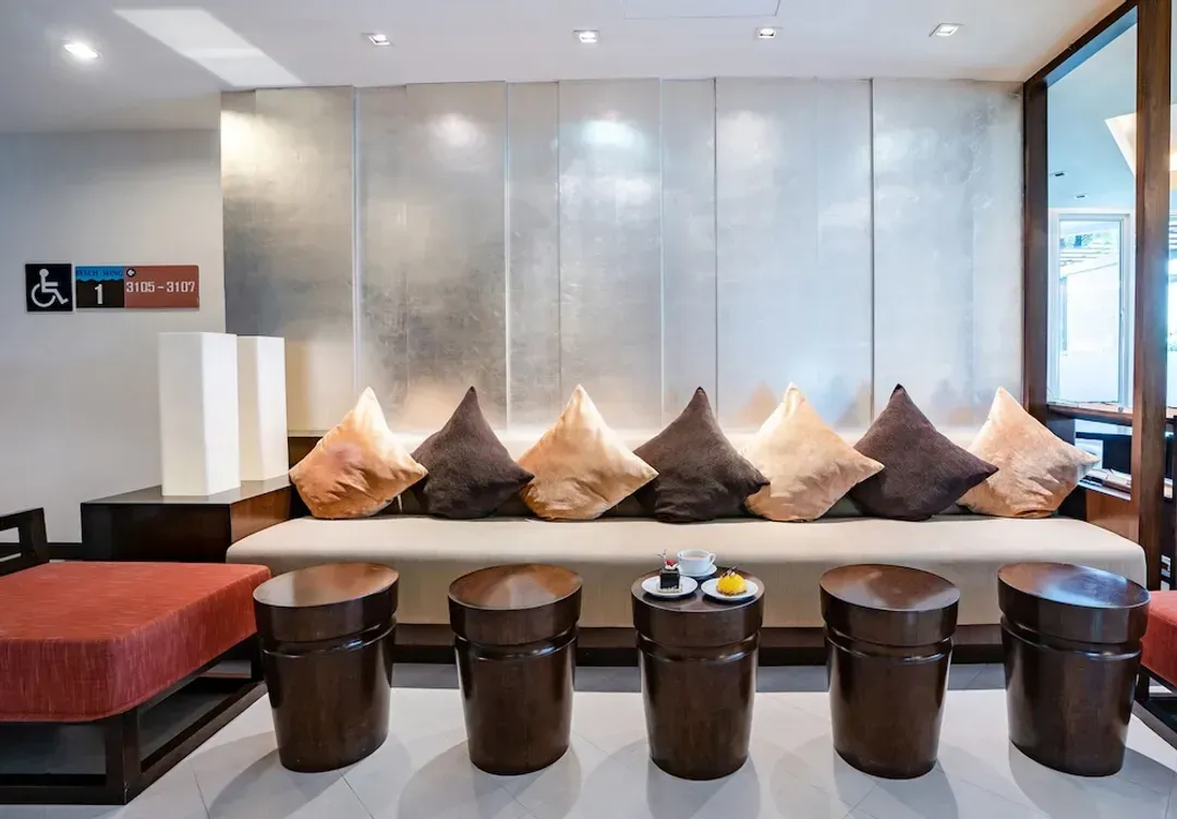 Lobby sitting area