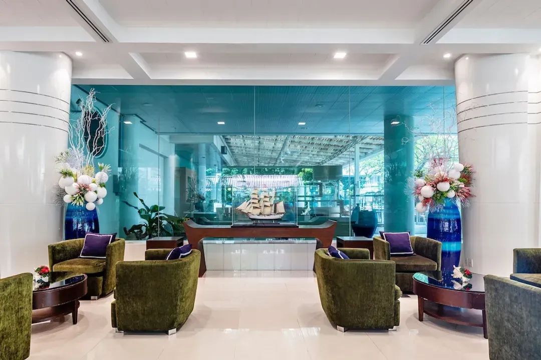 Lobby sitting area