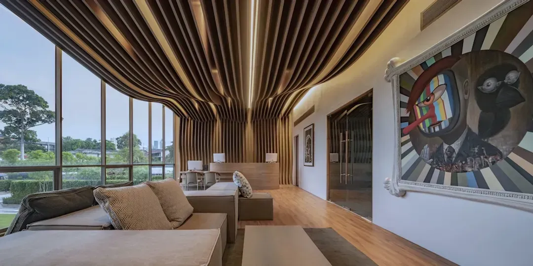 Lobby sitting area