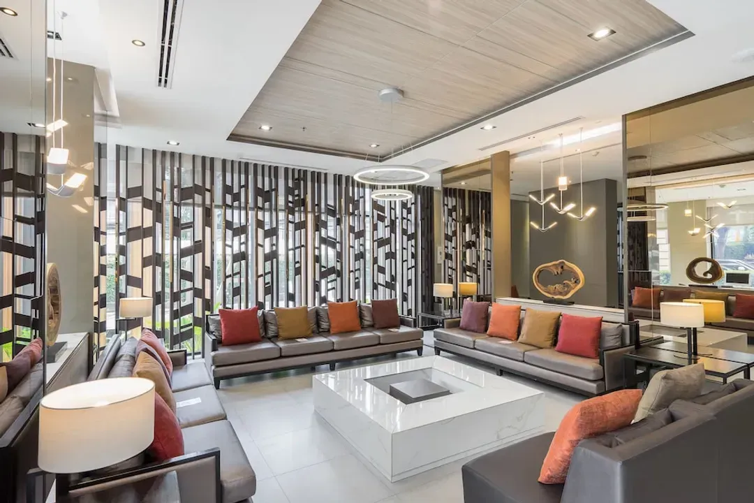 Lobby sitting area