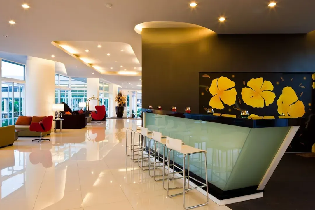 Lobby sitting area