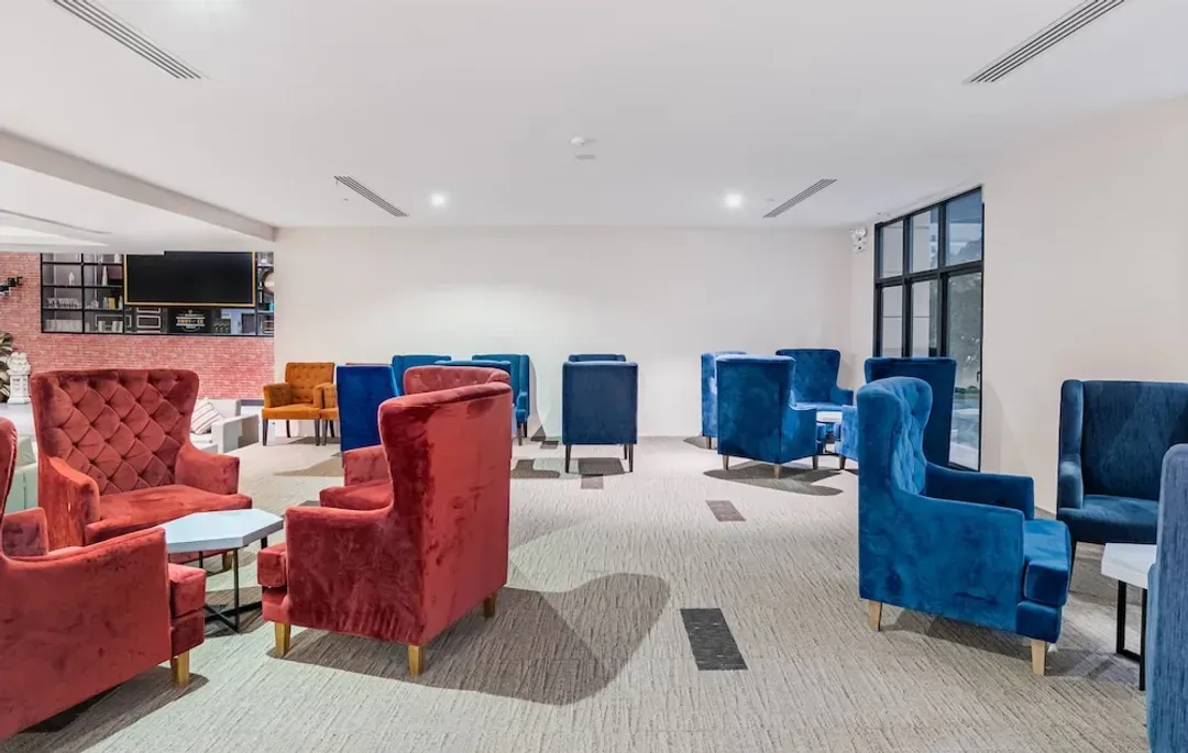 Lobby sitting area