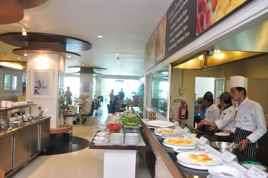 Breakfast area