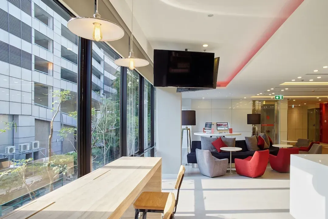 Lobby sitting area
