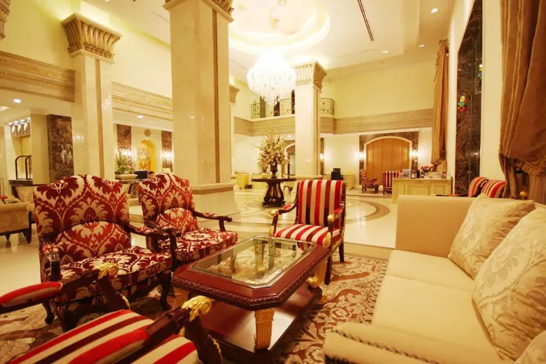 Lobby sitting area