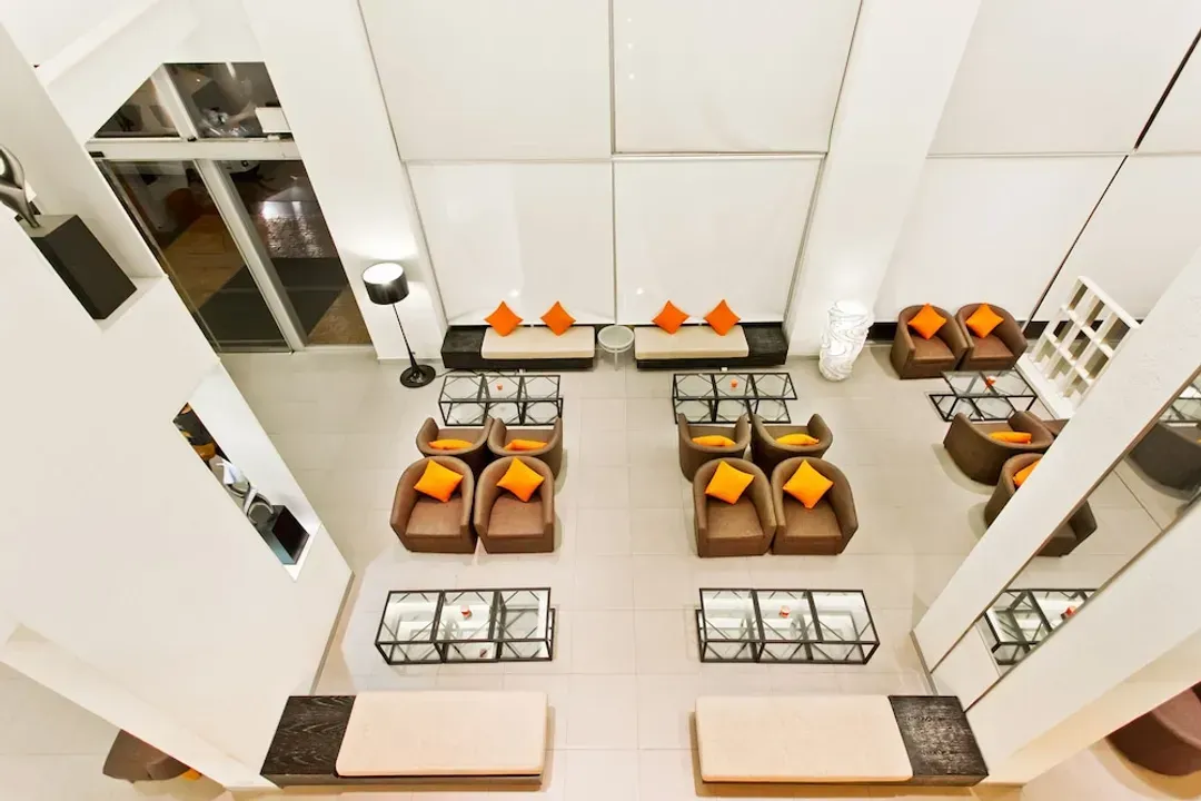 Lobby sitting area