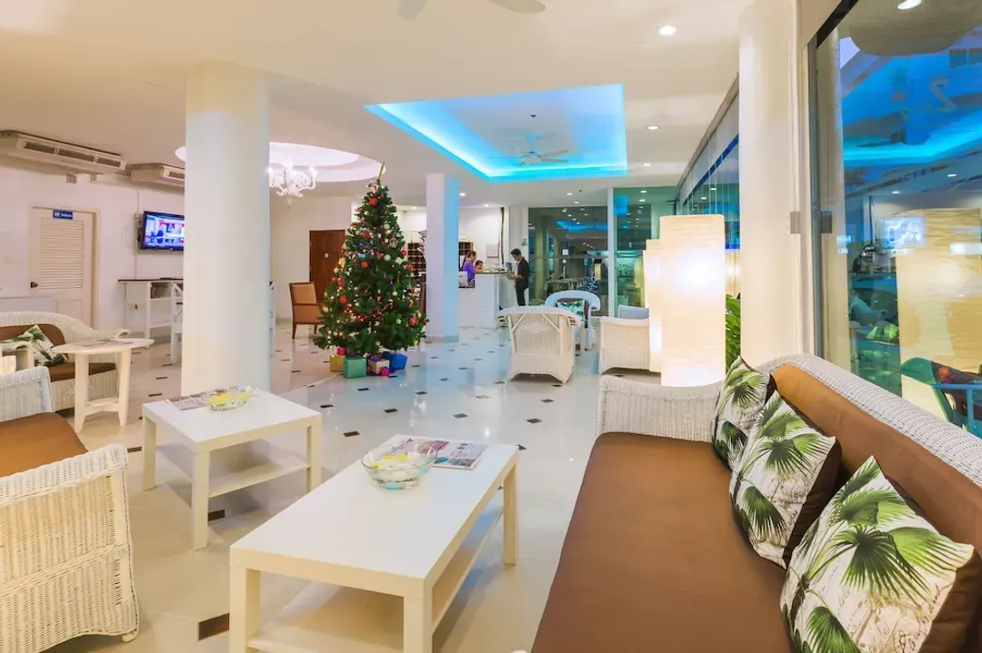 Lobby sitting area