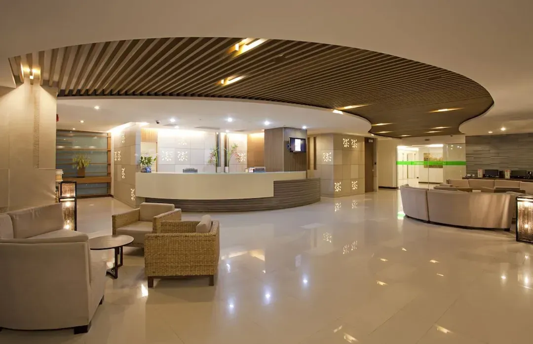 Lobby sitting area