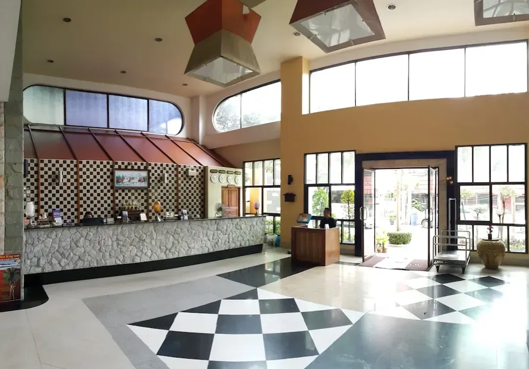 Interior entrance