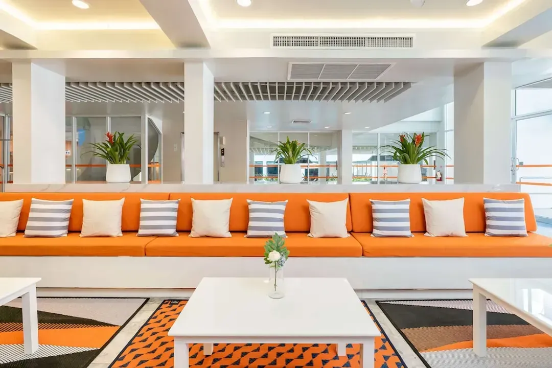 Lobby sitting area