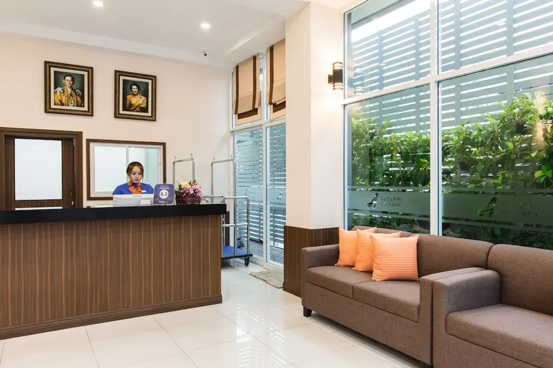 Lobby sitting area