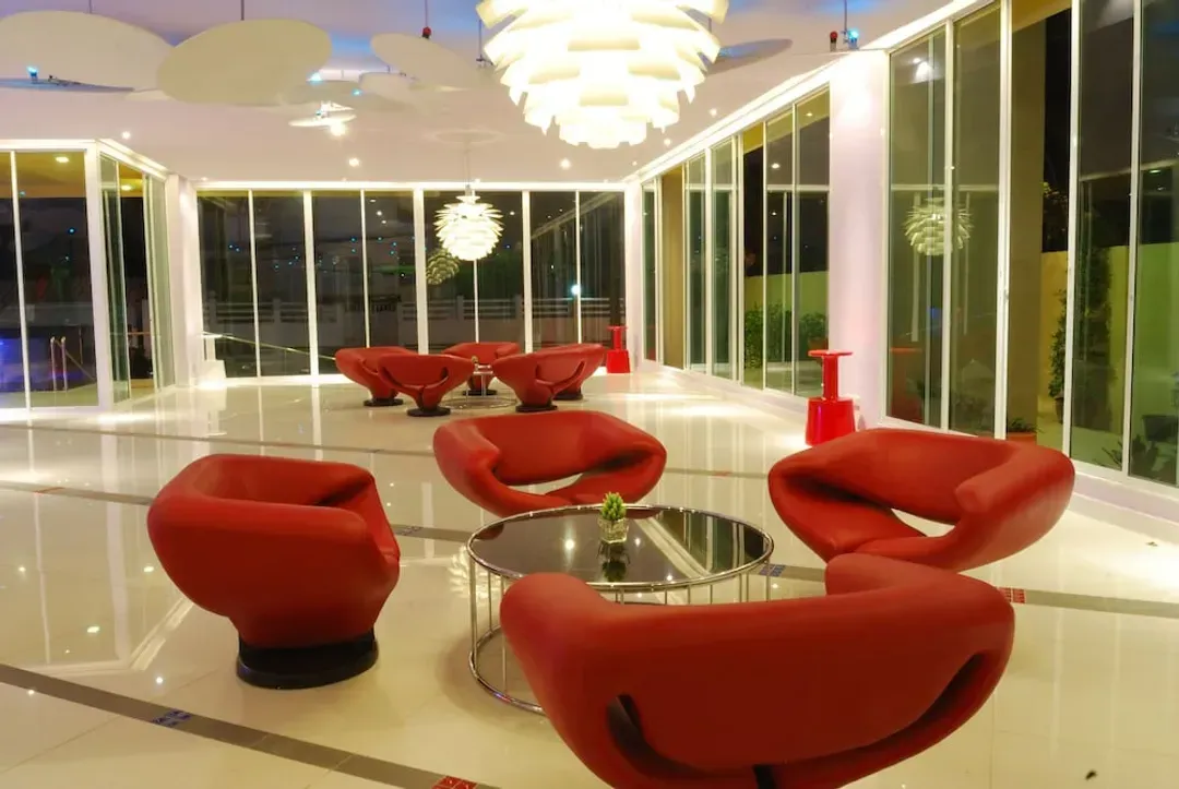Lobby sitting area