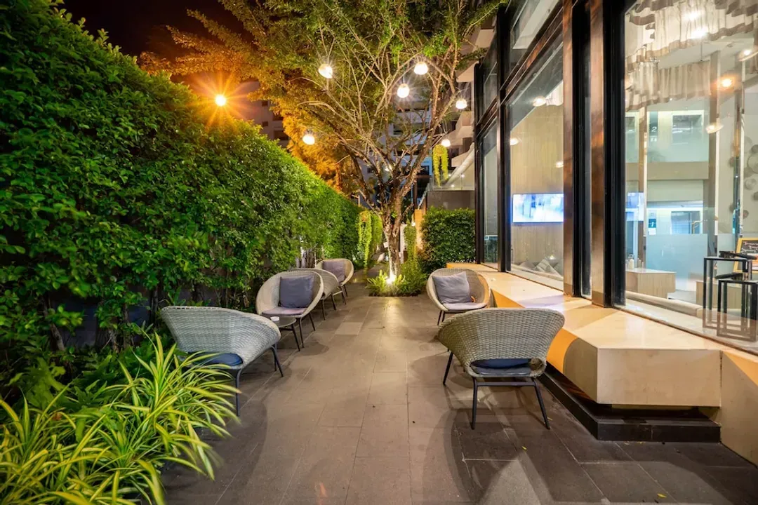 Lobby sitting area