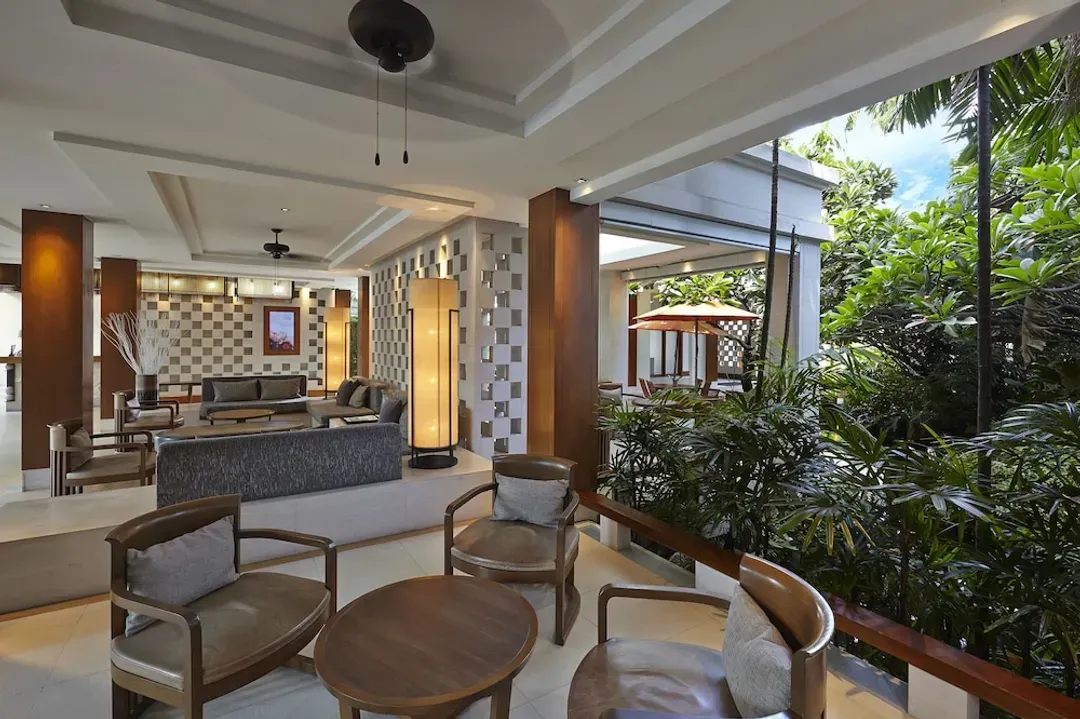 Lobby sitting area