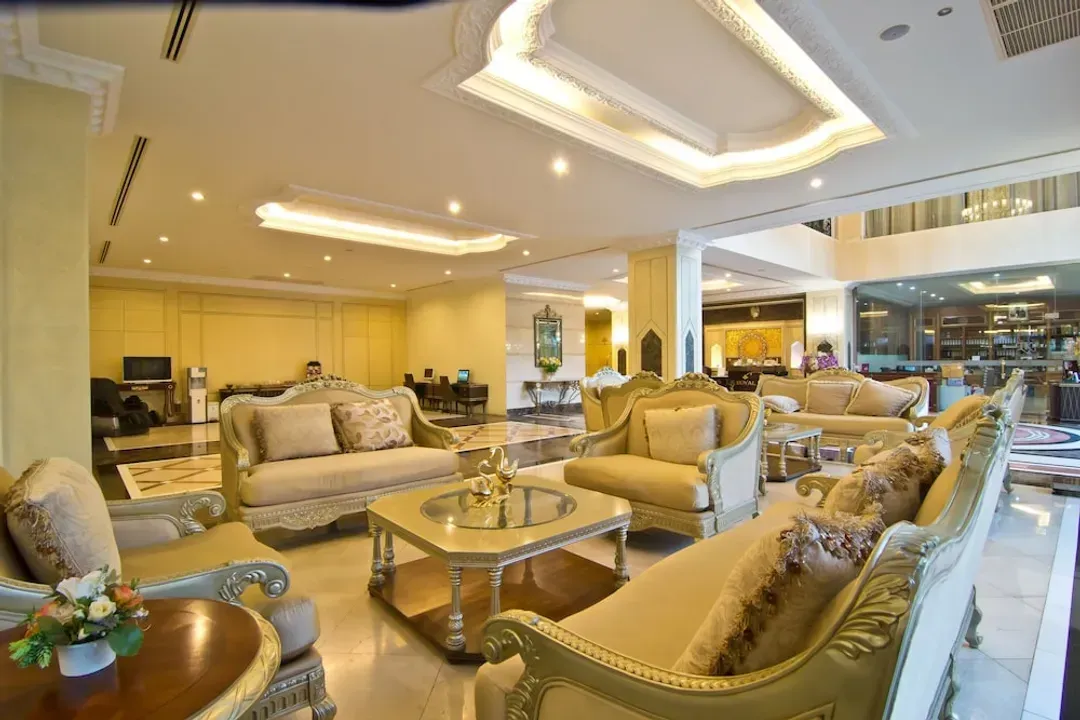 Lobby sitting area