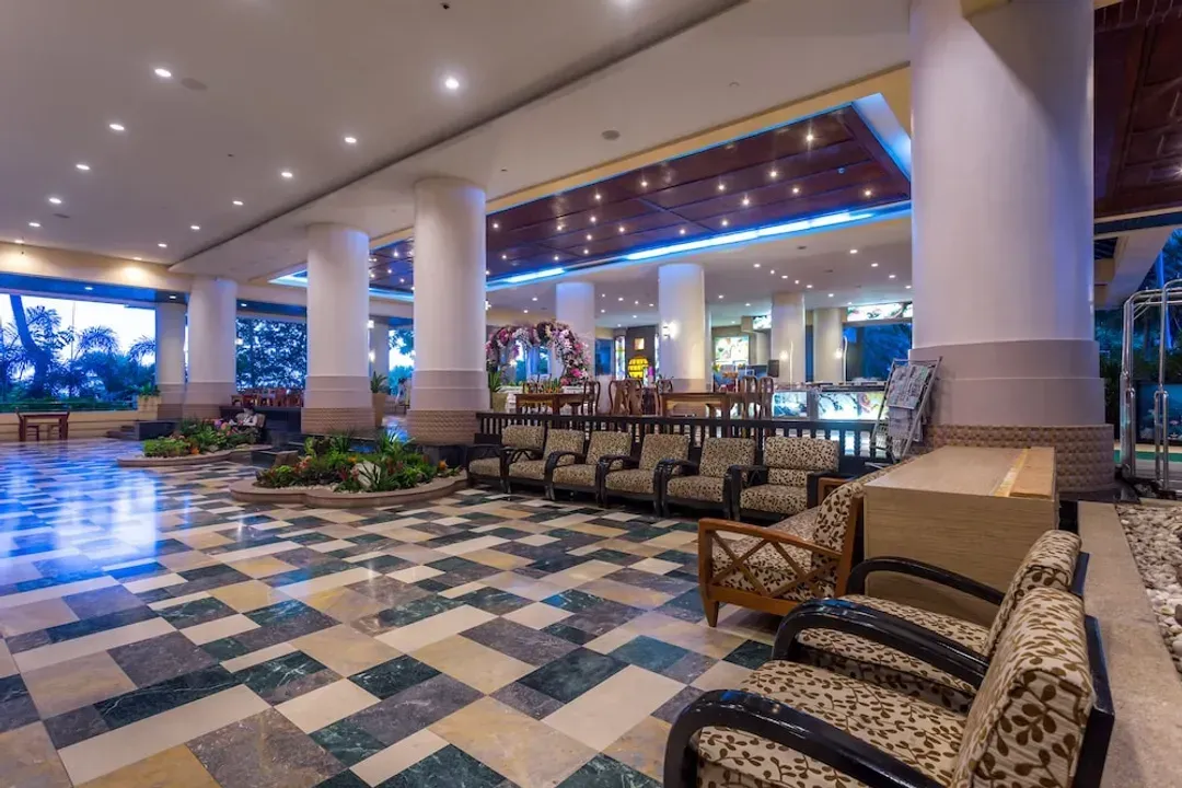 Lobby sitting area