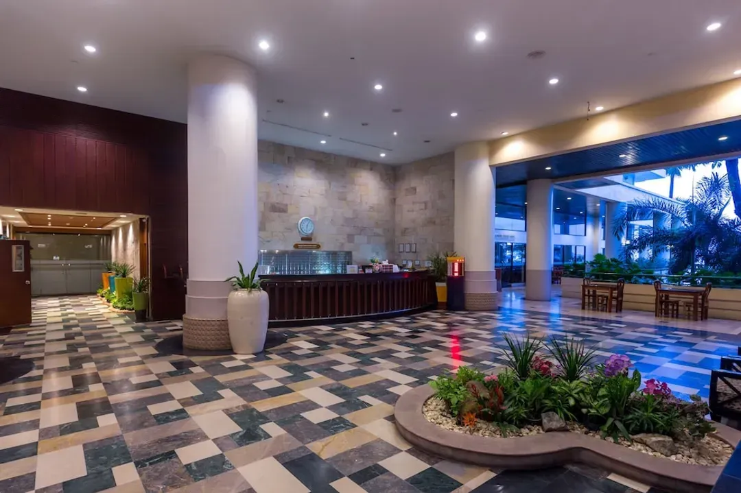 Lobby sitting area