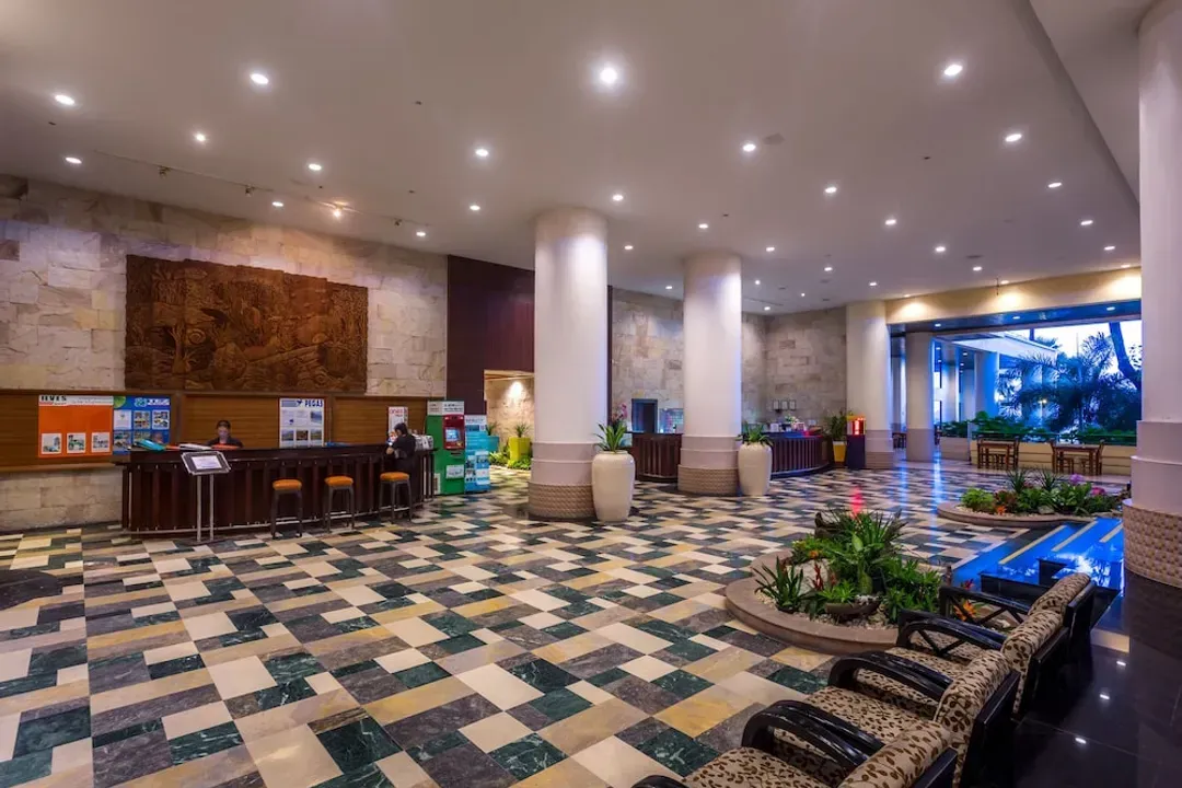 Lobby sitting area