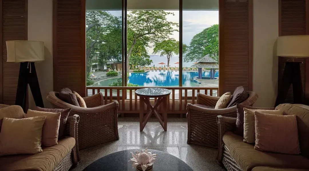 Lobby sitting area
