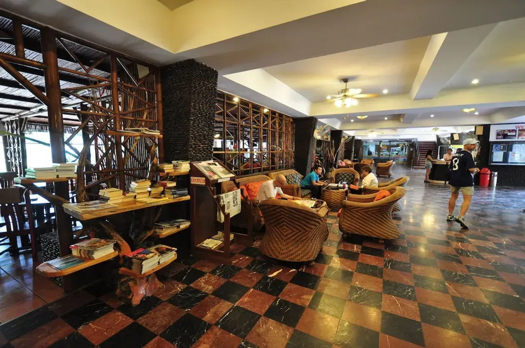 Lobby sitting area