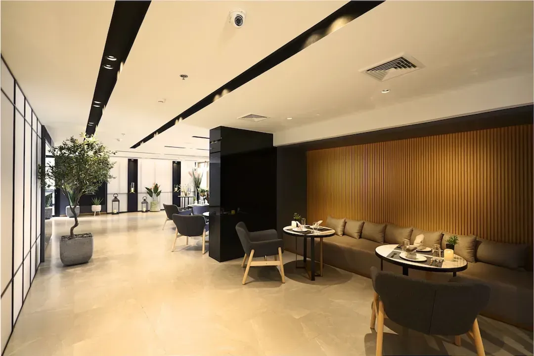Lobby sitting area