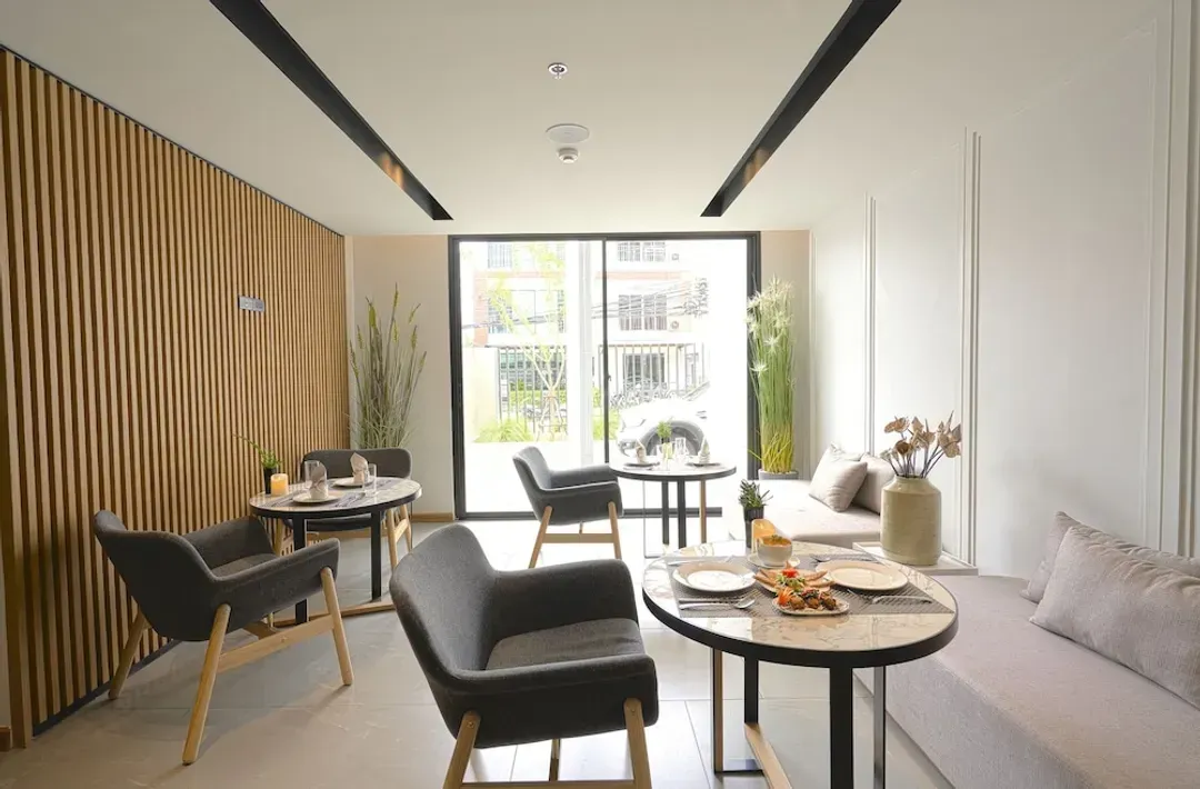 Lobby sitting area