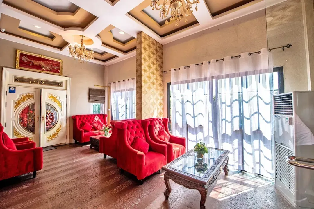 Lobby sitting area