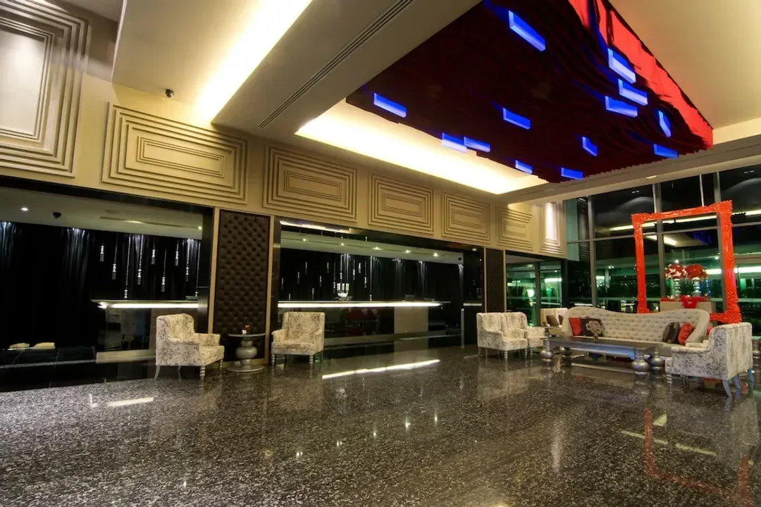 Lobby sitting area