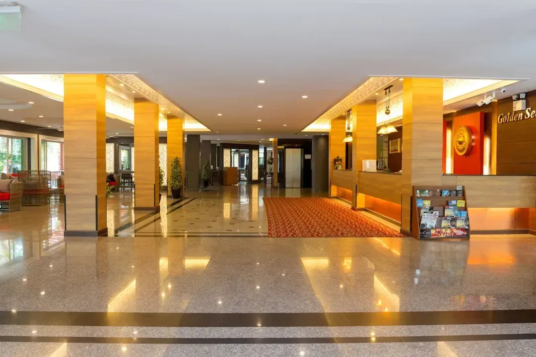 Interior entrance