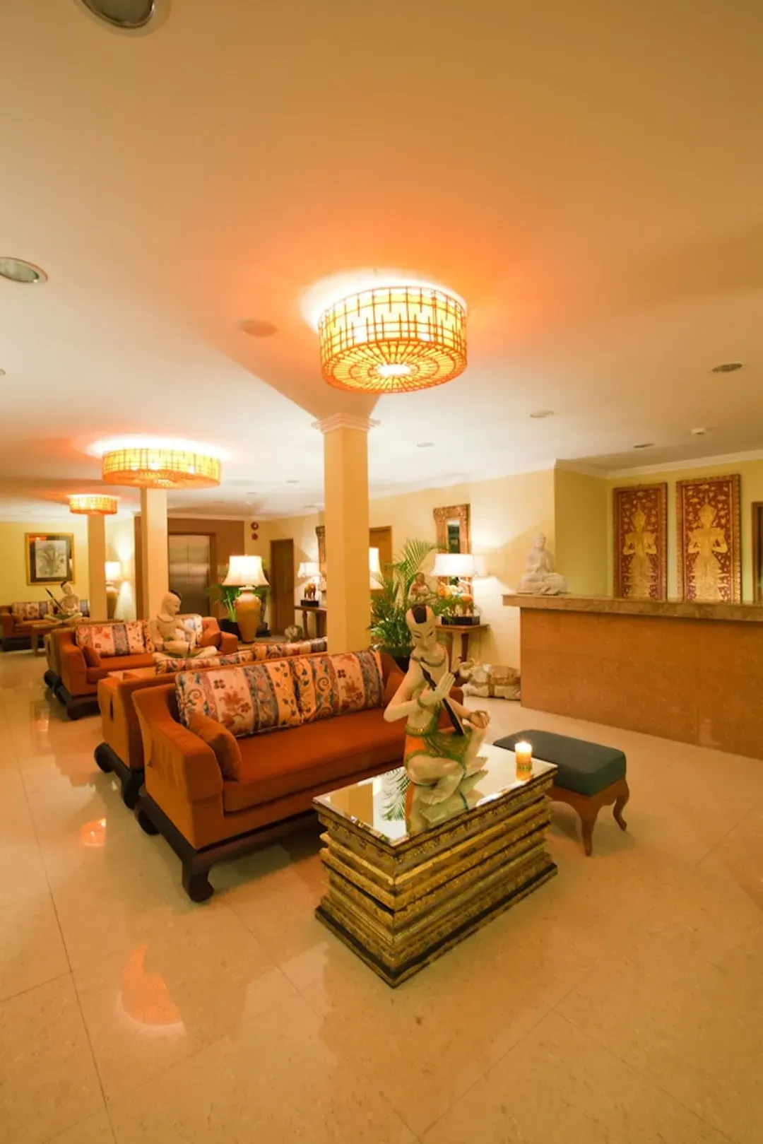 Lobby sitting area