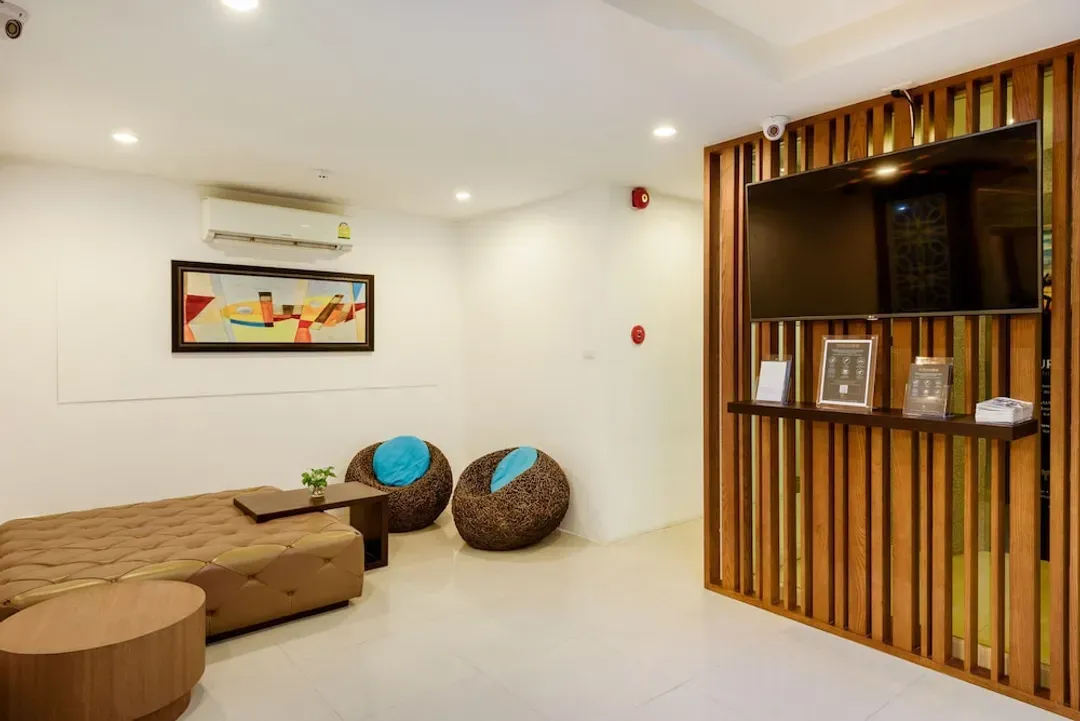 Lobby sitting area
