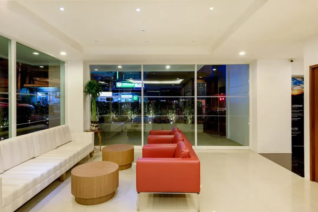 Lobby sitting area