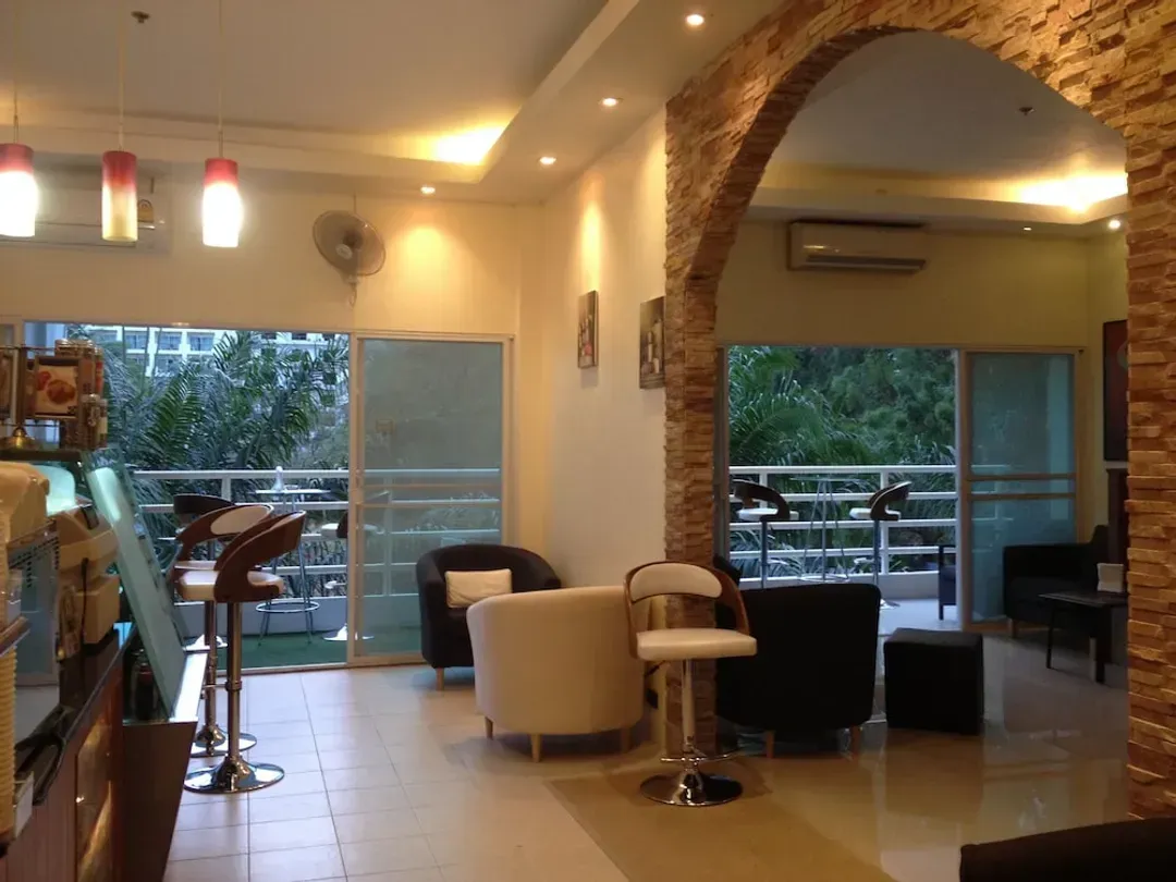 Lobby sitting area