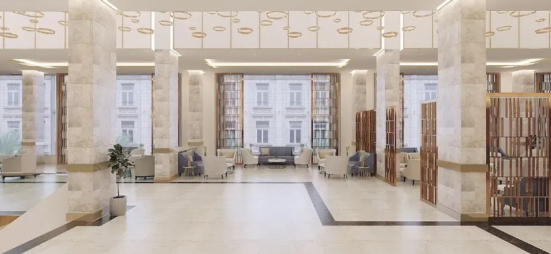 Lobby sitting area