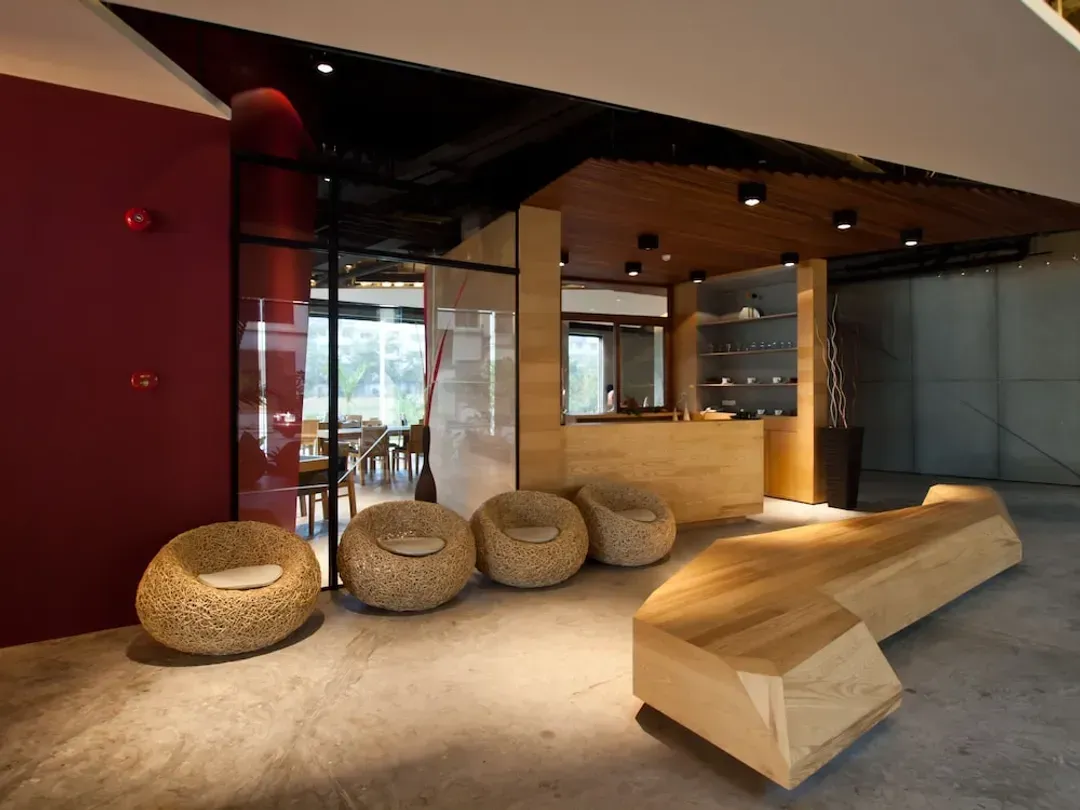 Lobby sitting area