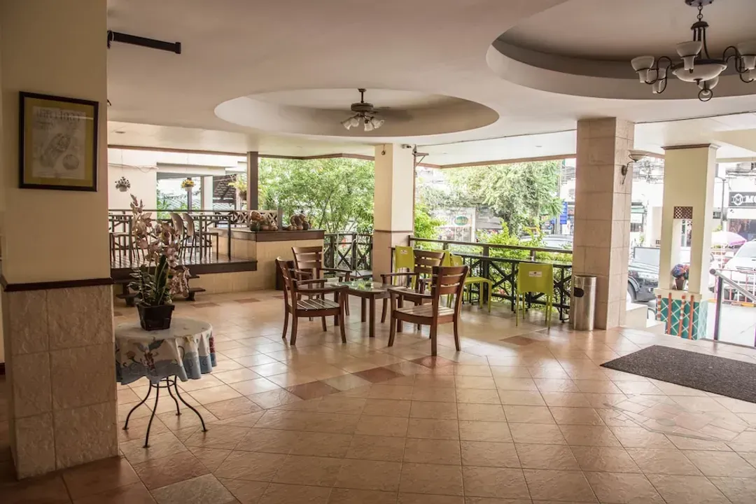 Lobby sitting area