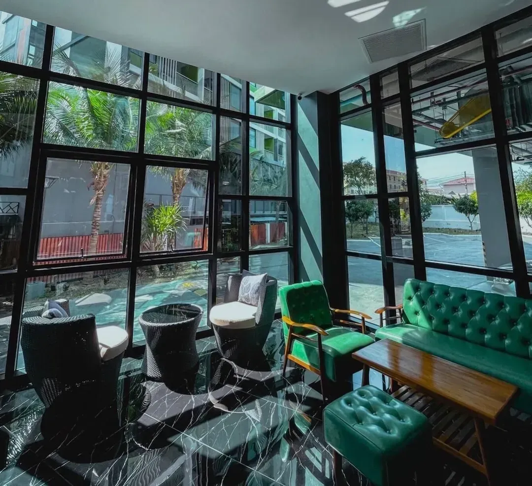 Lobby sitting area