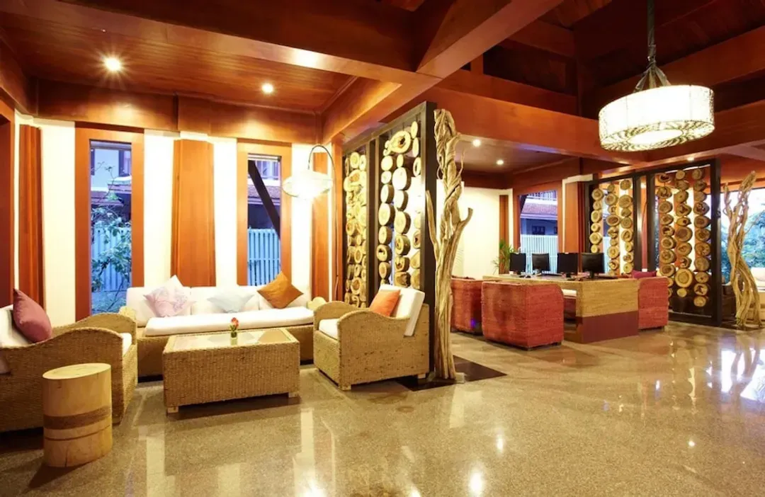 Lobby sitting area
