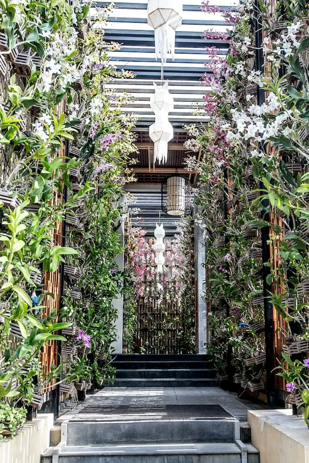 Interior entrance