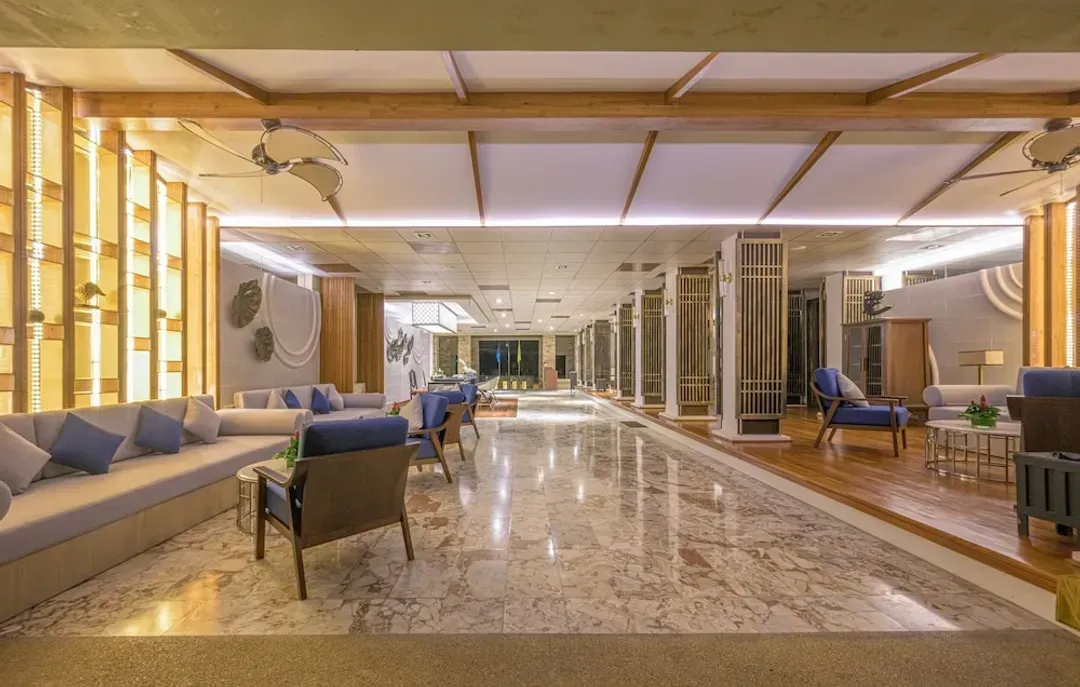 Lobby sitting area